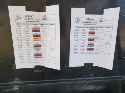 Event Schedule
