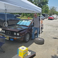 Marty getting ready
