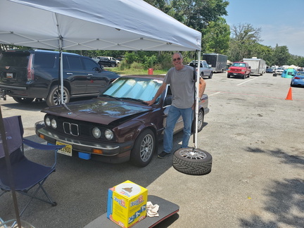 Marty getting ready