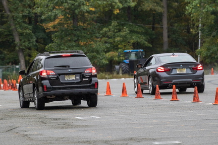 Panic braking demonstration