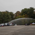 Preparing the skidpad!