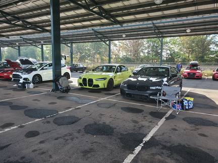 New BMWs came to play